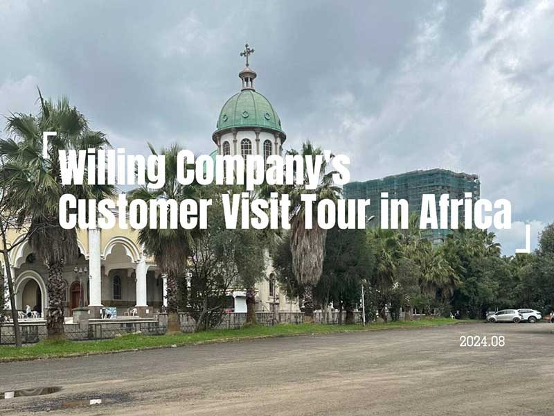 Willing Company's Customer Visit Tour in Africa